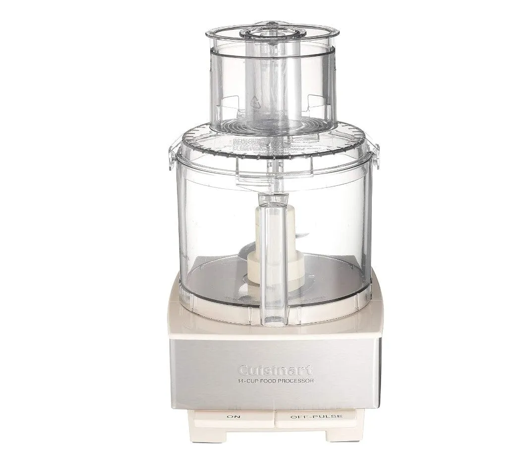 Cuisinart 14 Cup Food Processor Custom, Cream - Certified Refurbished