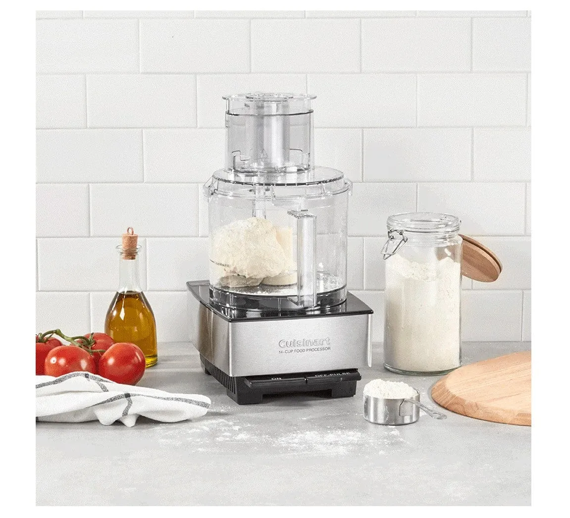 Cuisinart 14-Cup Food Processor Custom, Stainless Steel - Certified Refurbished