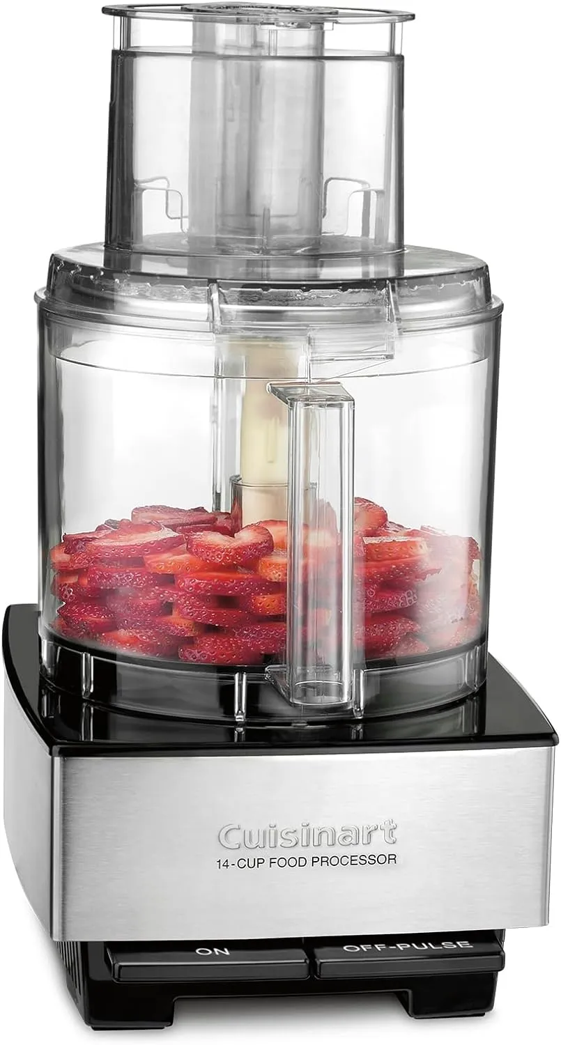 Cuisinart 14-Cup Food Processor Custom, Stainless Steel - Certified Refurbished