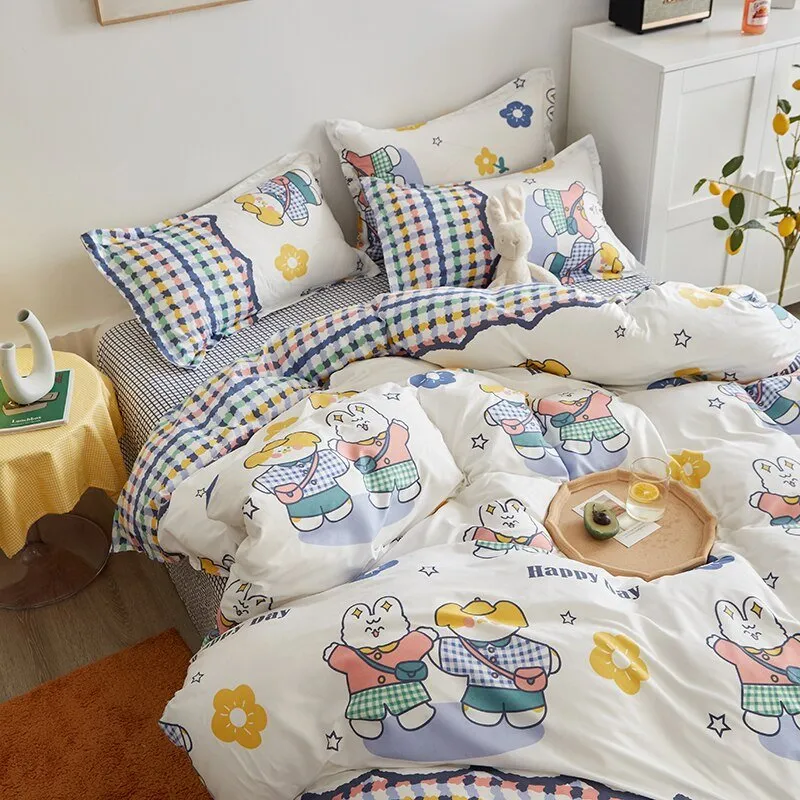 Cute Bunny Bedding Set