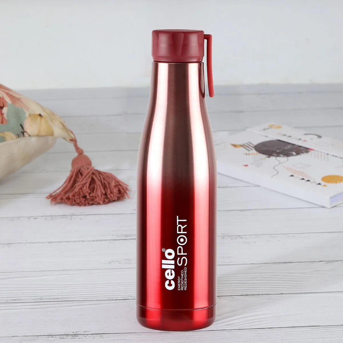 Dazzle Flask, Vacusteel Water Bottle, 600ml