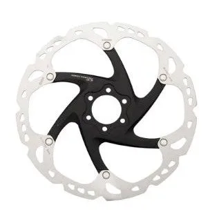 Deore XT SM-RT86-L Disc Brake Rotor - 203mm, 6-Bolt, Silver/Black