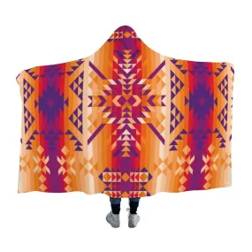 Desert Geo Hooded Blanket