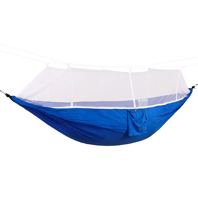 Double Portable Camping Hammock with Mosquito Net