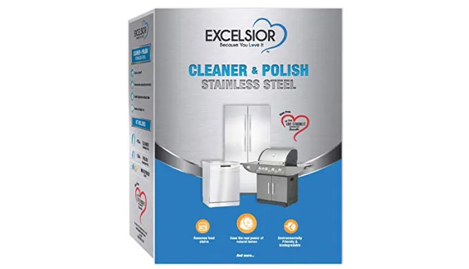 Excelsior HE Stainless Steel Cleaner and Polish Kit, 20.12 Ounce