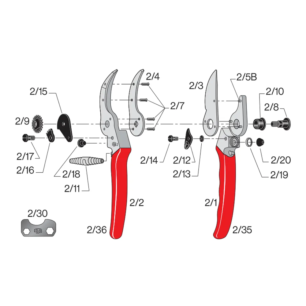 Felco 2 Replacement Parts