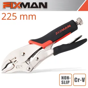 FIXMAN FIXMAN CURVED JAW LOCK GRIP PLIERS 10'/250MM FIX A1404