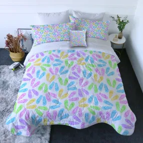 Flip Flops Galore Quilt Set