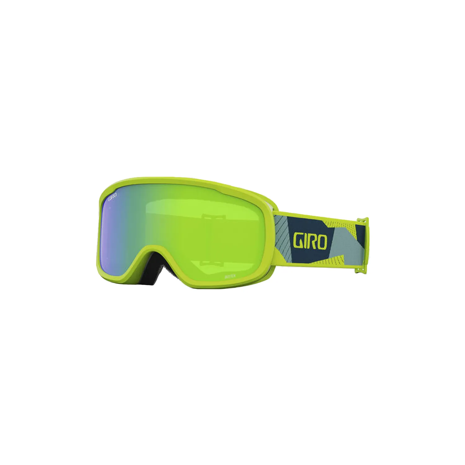 Giro Kids Buster Flash Goggles Ano Lime Geo Camo/Loden Green