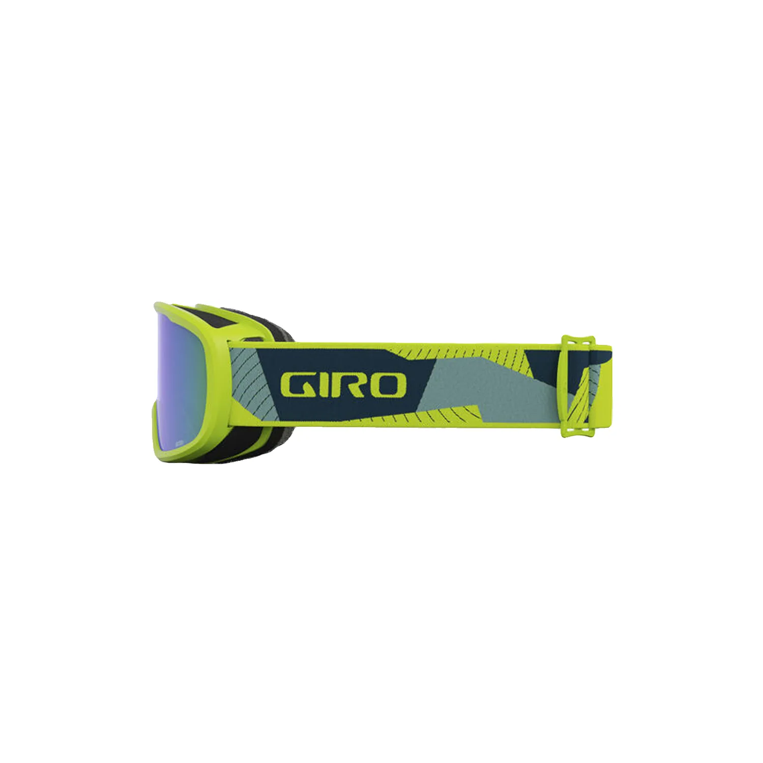 Giro Kids Buster Flash Goggles Ano Lime Geo Camo/Loden Green