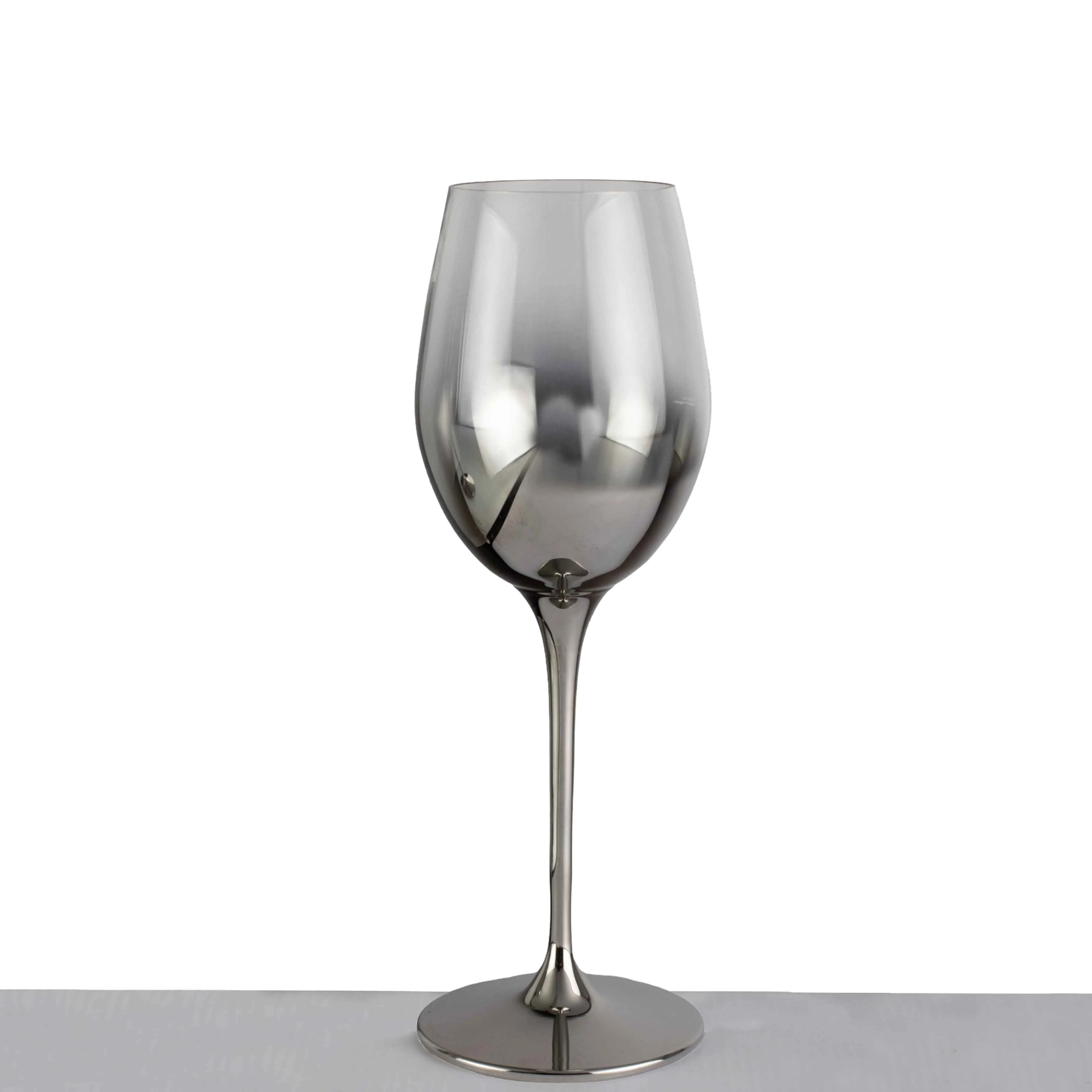 Glass Tumbler Wine Silver Crystal - 323ML XGL2404