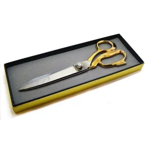 Gold Plated Ceremonial Tailors Shears