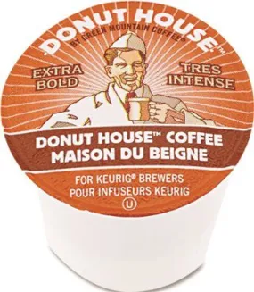 Green Mountain Coffee Donut House Coffee K-Cups 24 Per Box