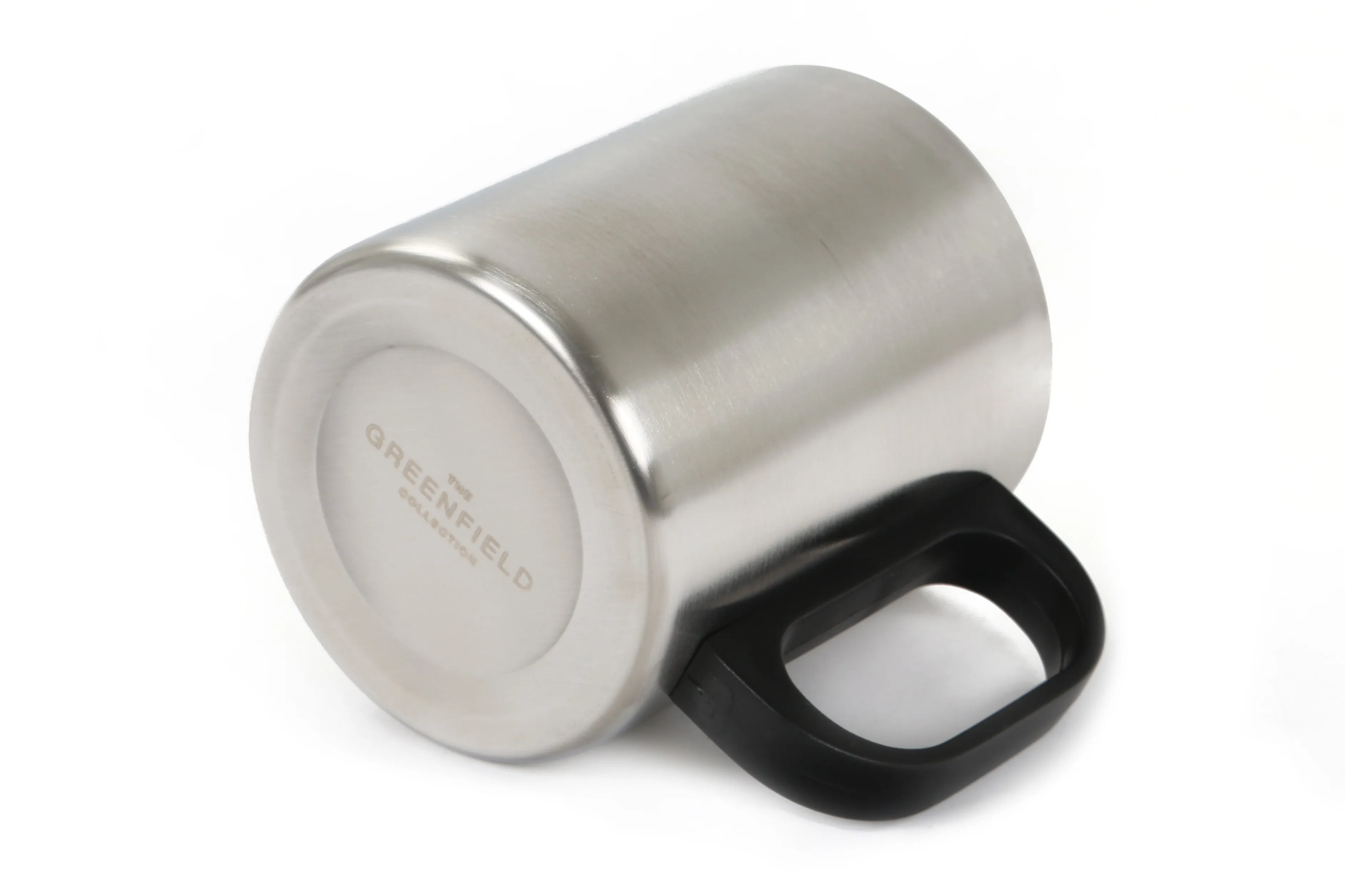 Greenfield Collection Insulated Stainless Steel Flask and 2 Mugs Pack