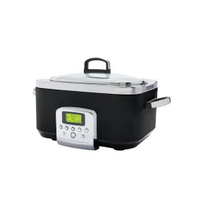 GreenPan Elite Slow Cooker Black 6L