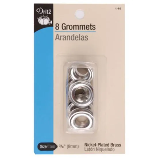 Grommets 3/8-inch- Count 8