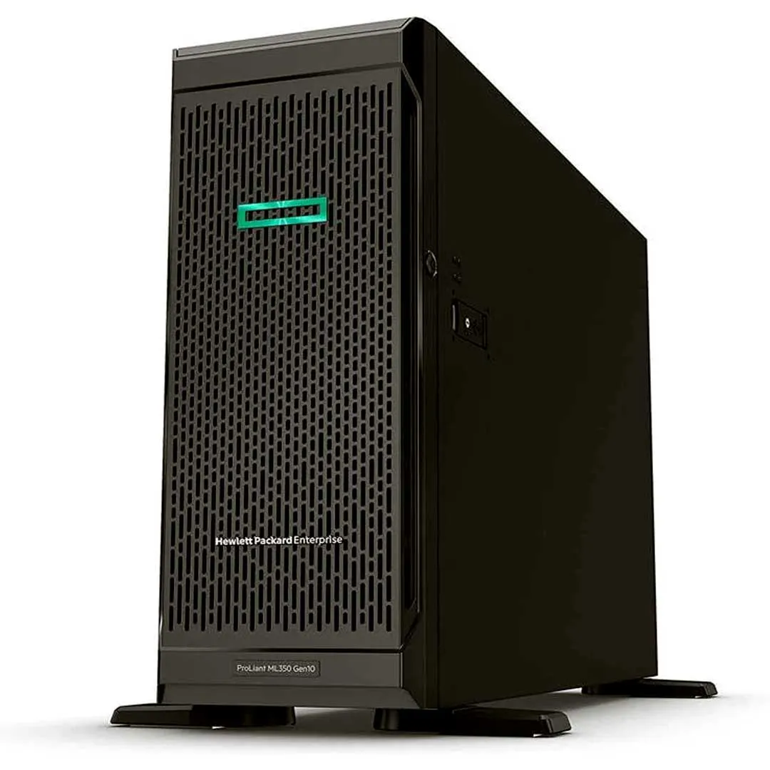 HPE ML350 Gen10 Base Tower Server 4208 1P 16G 4LFF E208i-a 500W FS RPS | P11050-001