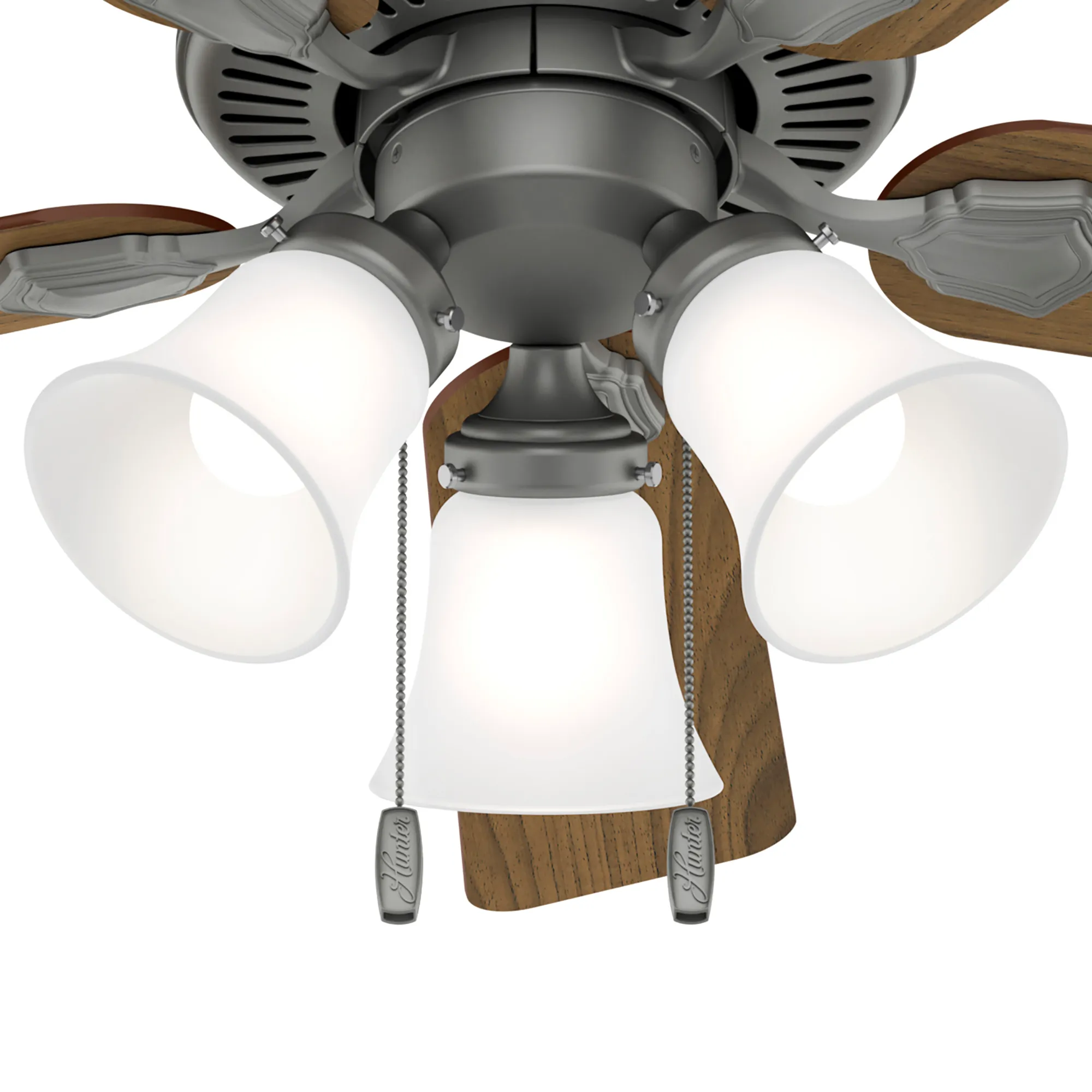 Hunter 44 inch Swanson Ceiling Fan with LED Light Kit and Pull Chain