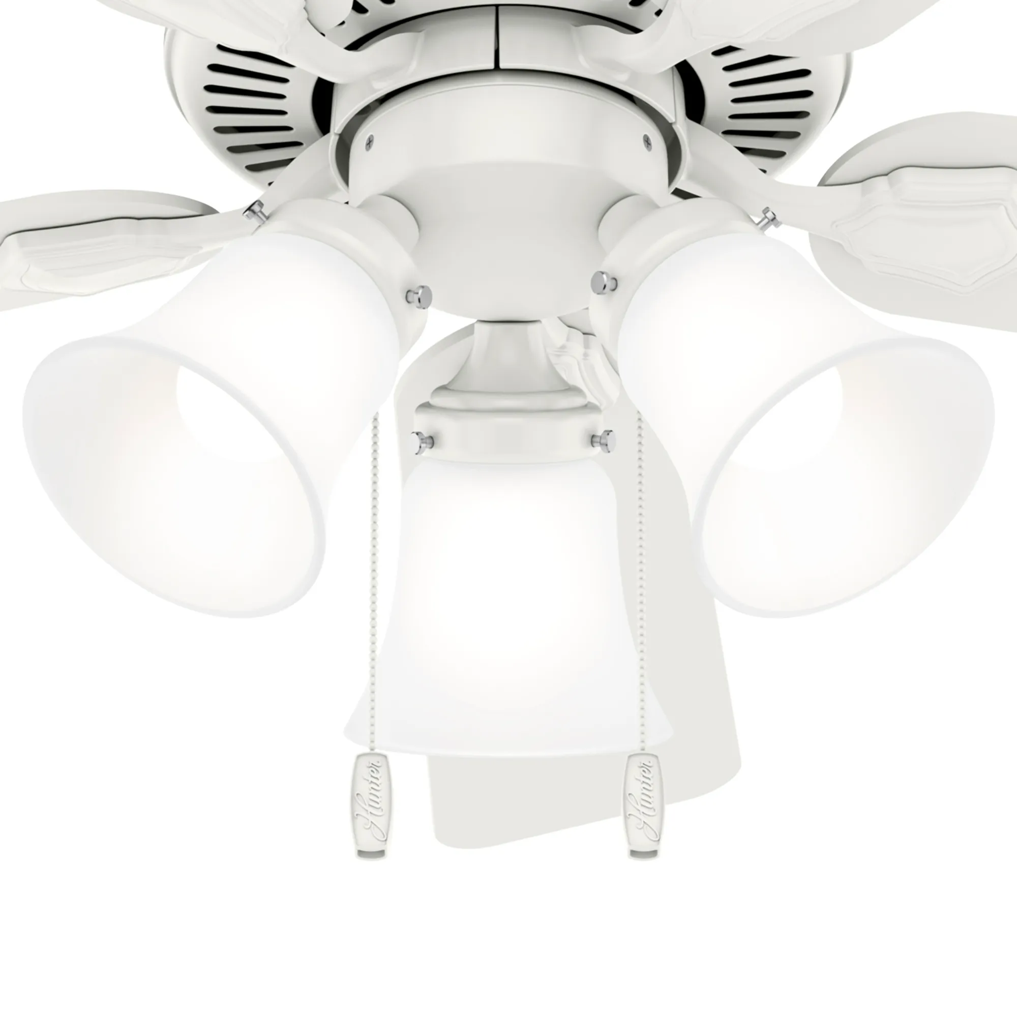 Hunter 44 inch Swanson Ceiling Fan with LED Light Kit and Pull Chain