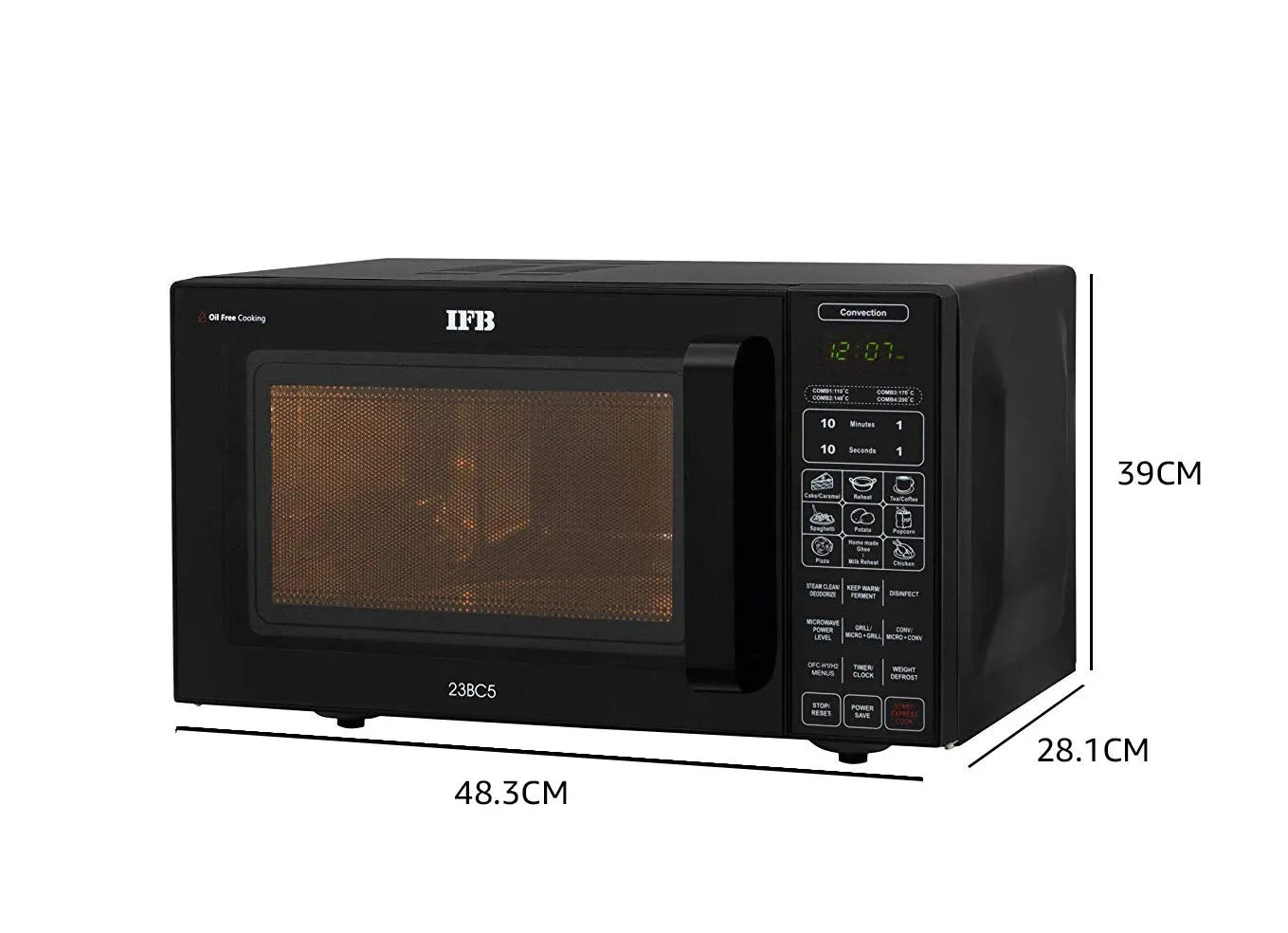 IFB 23BC5   23 L Convection Microwave Oven ( Black)