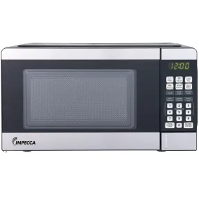 Impecca Stainless Steel Microwave Oven 0.7Ft. 1pc