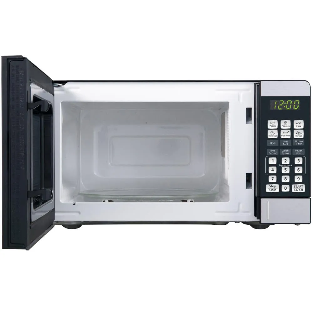 Impecca Stainless Steel Microwave Oven 0.7Ft. 1pc