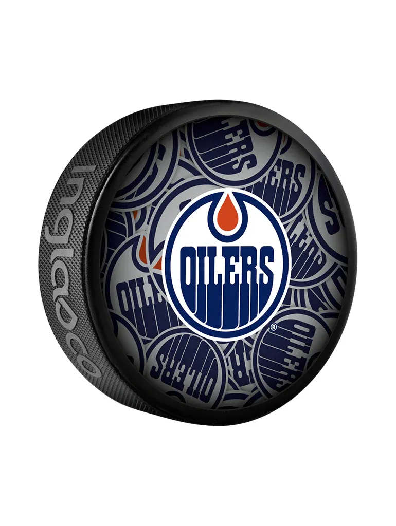 Inglasco NHL Edmonton Oilers Puck Clone