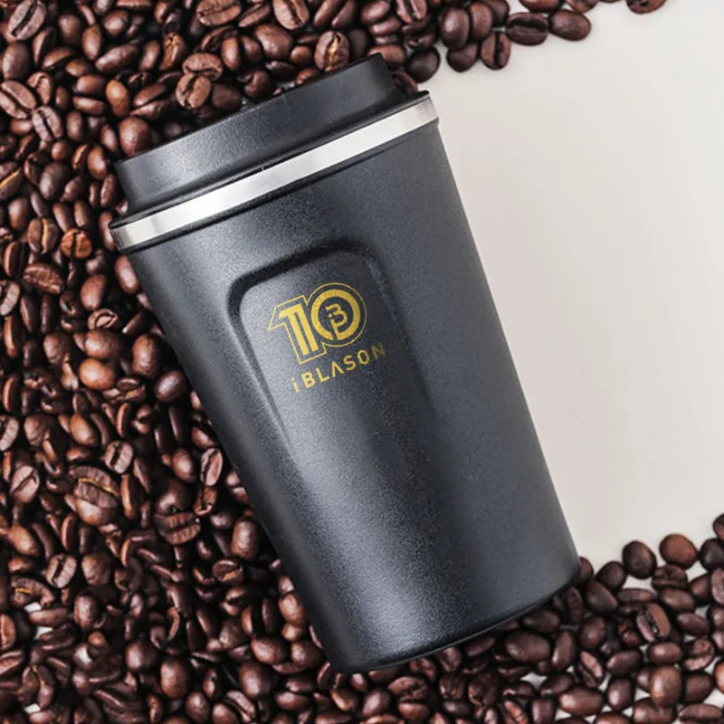 Insulated Coffee Mug-Black