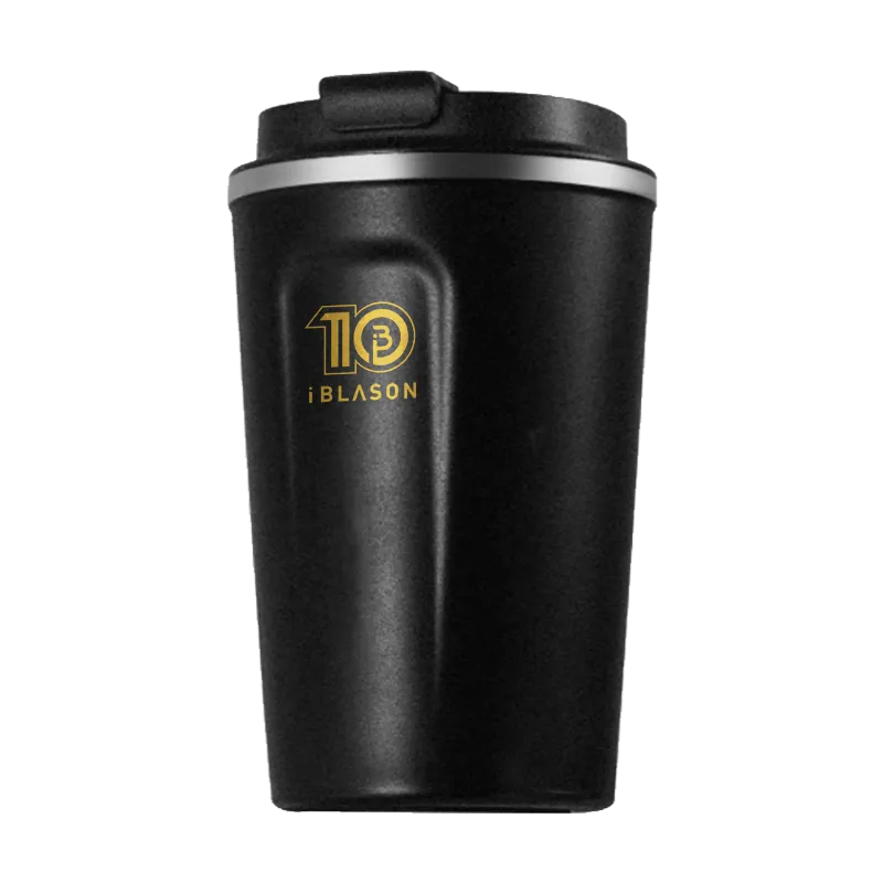 Insulated Coffee Mug-Black