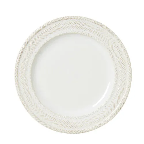 Juliska Le Panier Whitewash Dessert/Salad Plate