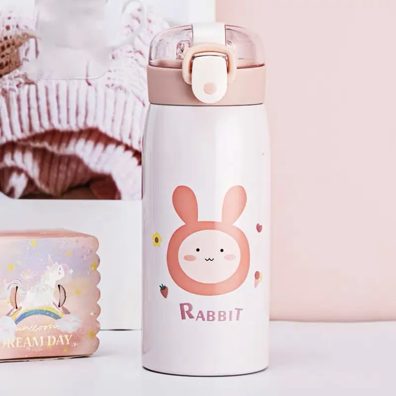 Kids Thermos Mug With Straw