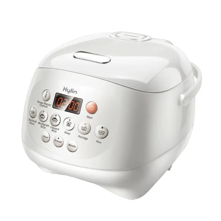 Kylin Electric Multi-Function Ceramic Pot Rice Cooker 3L White/Pink AU-K1030