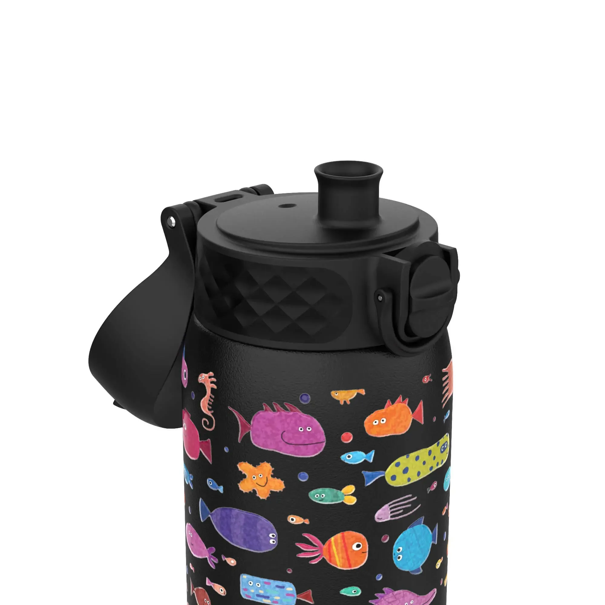 Leak Proof Thermal Steel Water Bottle, Insulated, Fish, 320ml (11oz)