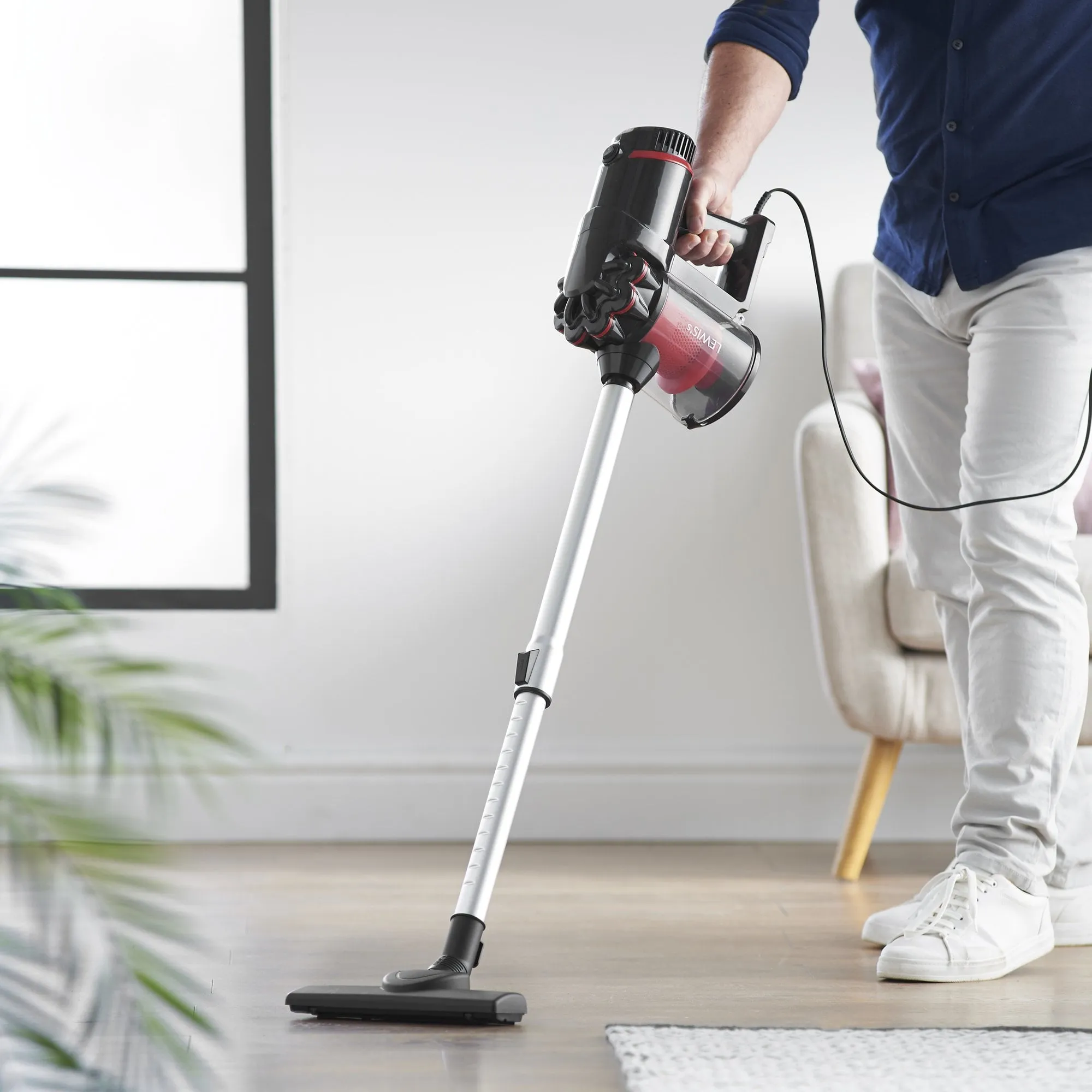 Lewis's 2 in 1 Cyclonic Corded Vacuum Hoover