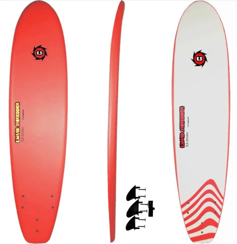 Liquid Shredder 9' EZ-Slider Foam Soft Surfboard