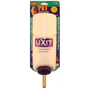 Lixit Wide Mouth Small Animal Water Bottle 32oz