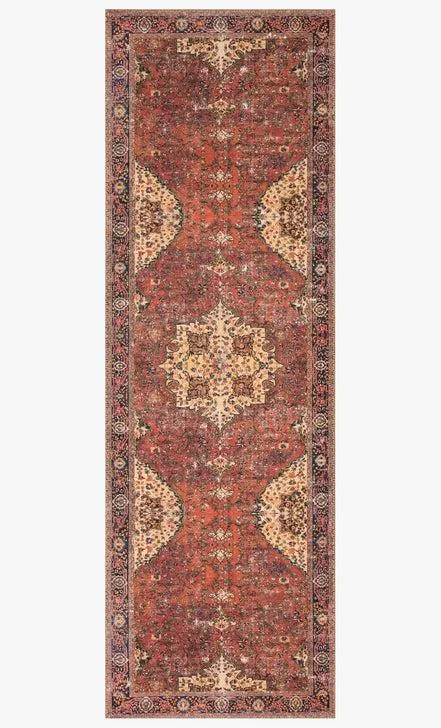 Loloi Rugs Loren Collection - LQ-07 Red/Navy