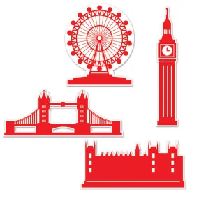 London Landmark Silhouette Set