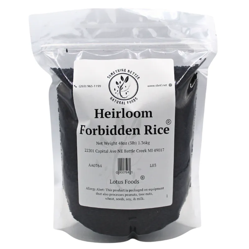 Lotus Foods Forbidden Rice 3lb