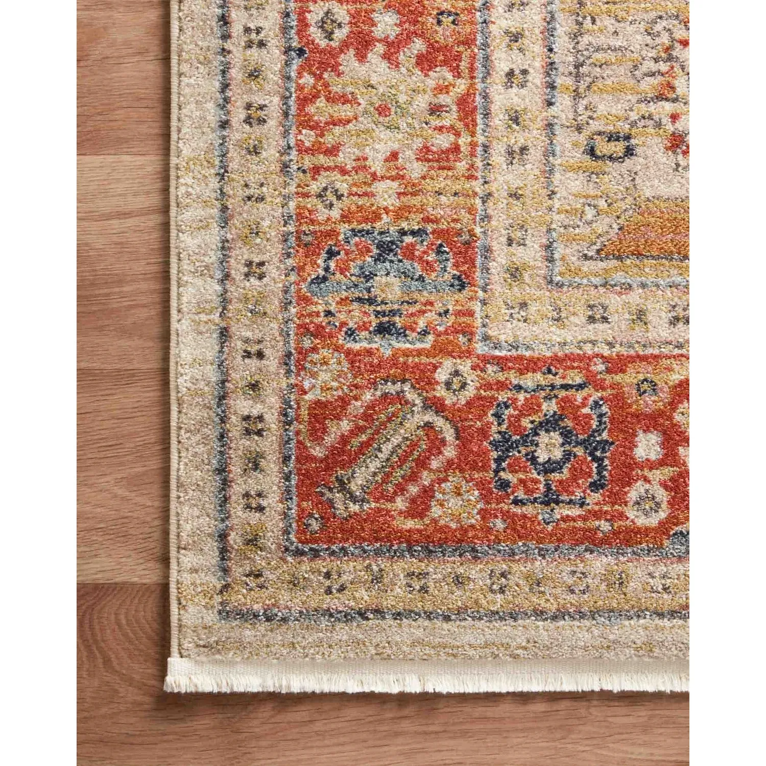 Magnolia Home Graham Persimmon Antique Ivory Rug