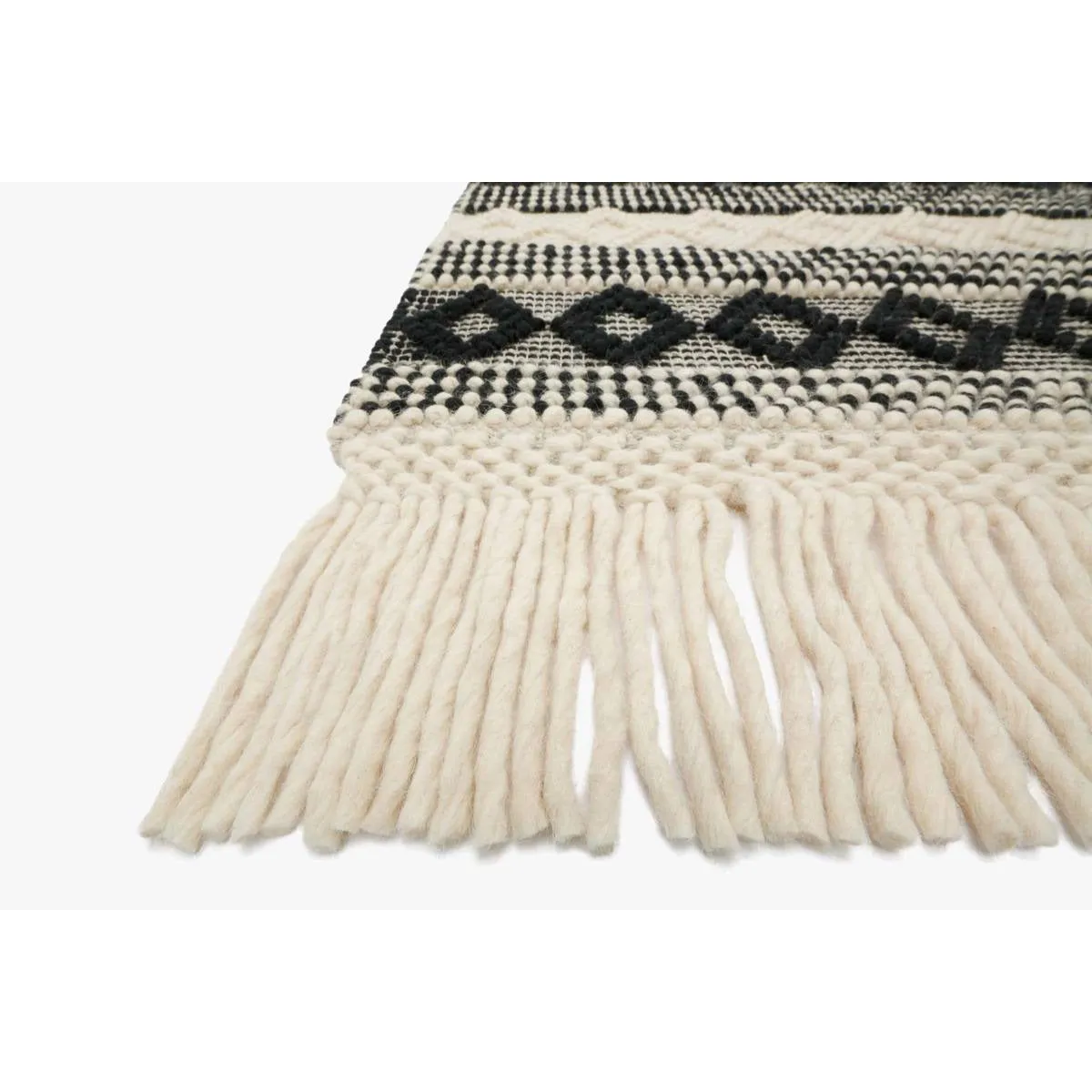 Magnolia Home Holloway Ivory/Black Rug