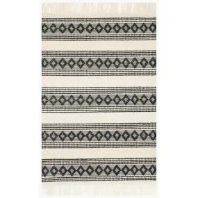 Magnolia Home Holloway Ivory/Black Rug