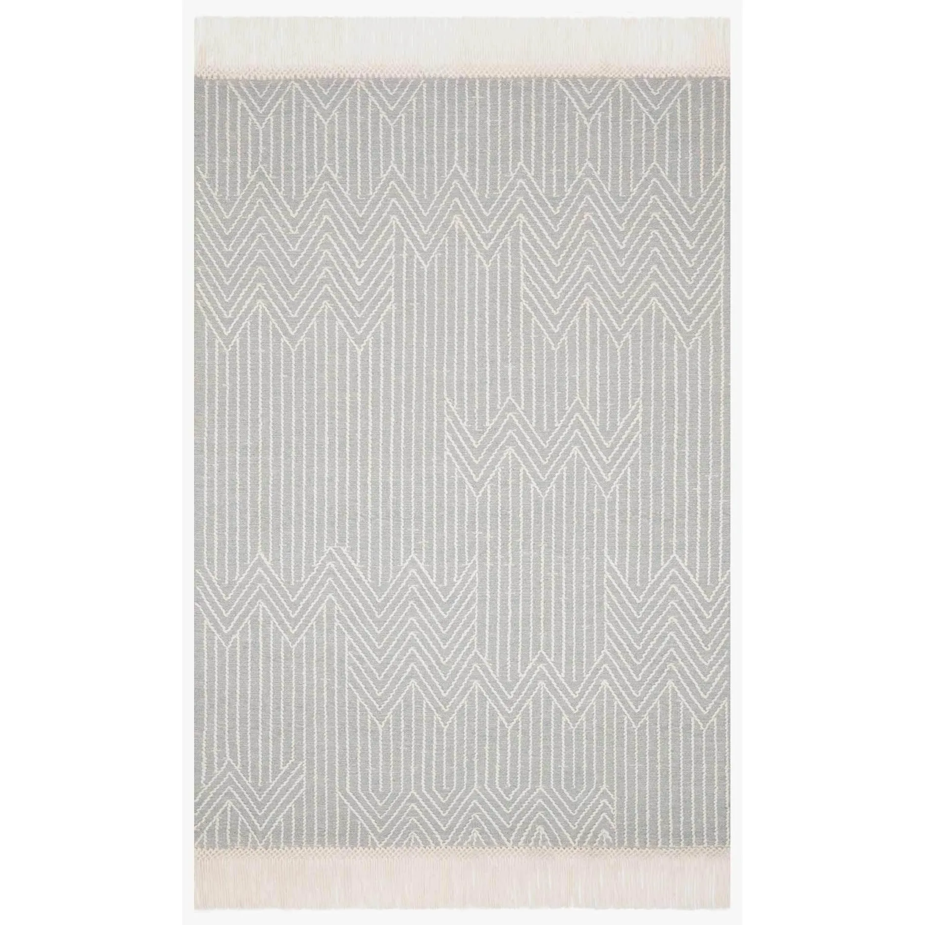 Magnolia Home Newton Light Grey/Ivory Rug