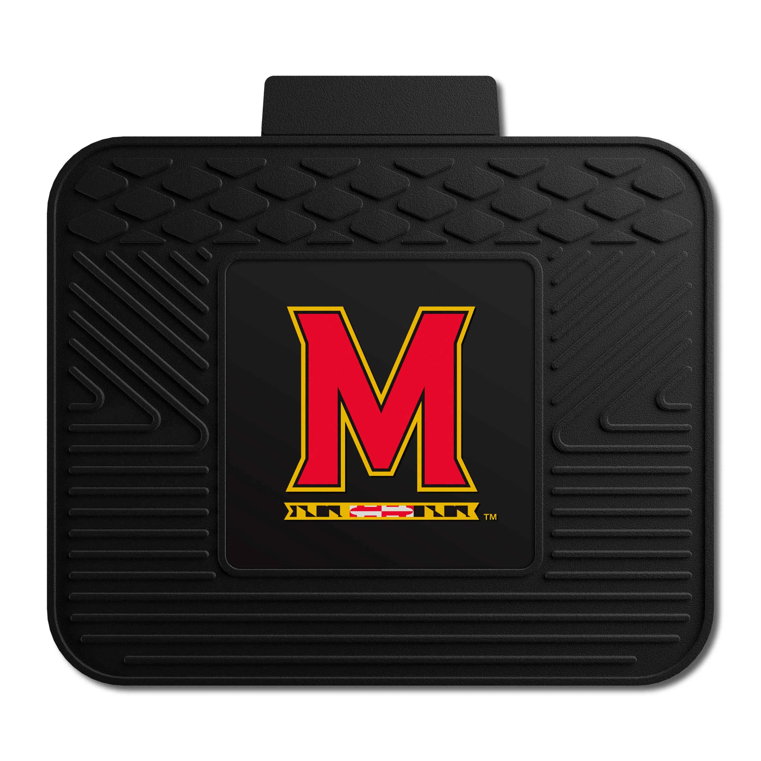 Maryland Terrapins Back Seat Car Utility Mat - 14in. x 17in.