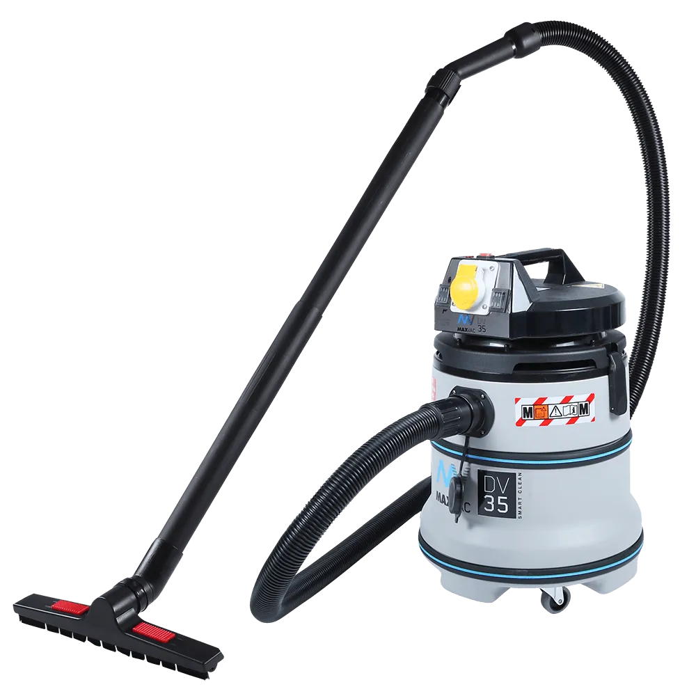 MAXVAC 35L 1200W M-Class Vacuum with PTO & SMARTclean Filters, Complete Accessories Set