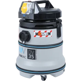 MAXVAC 35L 1200W M-Class Vacuum with PTO & SMARTclean Filters, Complete Accessories Set