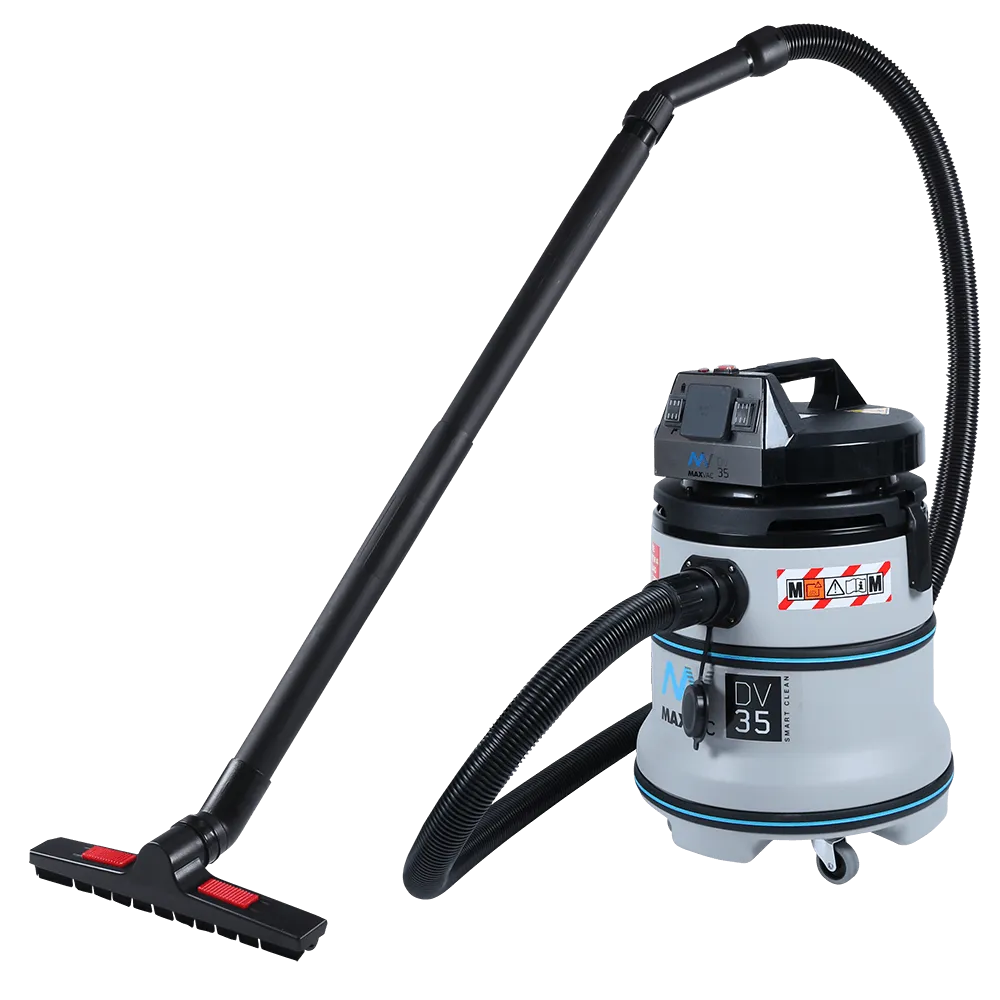 MAXVAC 35L 1200W M-Class Vacuum with PTO & SMARTclean Filters, Complete Accessories Set