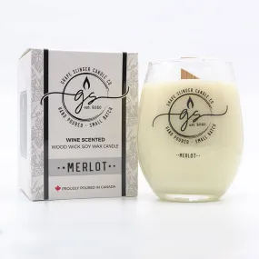 Merlot | Wood Wick Candle