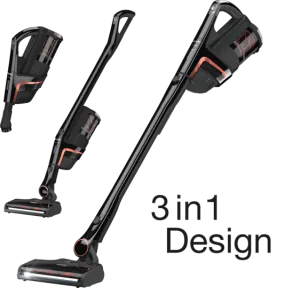 Miele Triflex HX2 Cat & Dog Cordless Stick Vacuum Cleaner, Obsidian Black