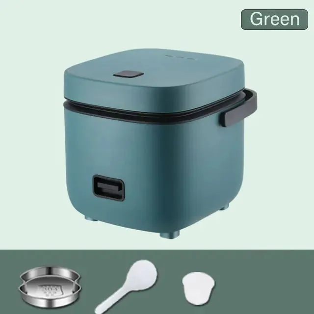 Mini Multi-Function Rice Cooker with Non-Stick Pot